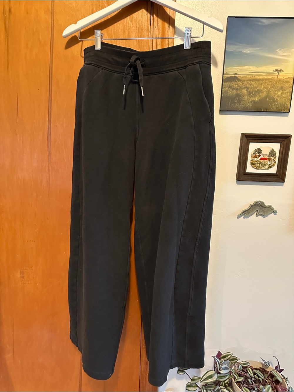 lululemon athletica Wide Leg Pants - Black